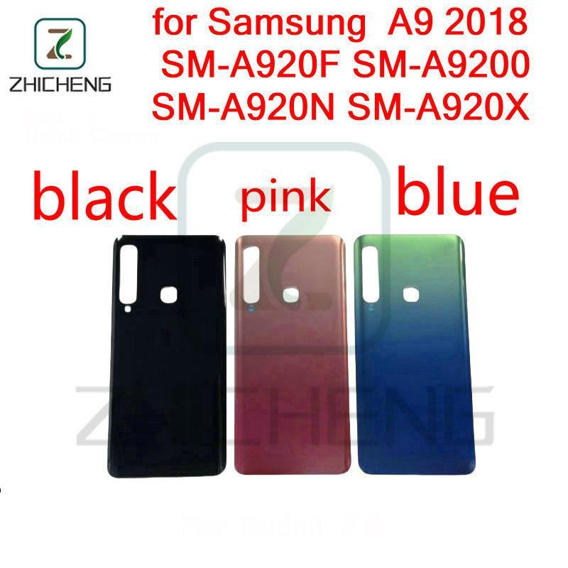 สําหรับ Samsung Galaxy A9 2018 SM-A920F, SM-A9200, SM-A920N, SM-A920X ใหม่ฝาหลังแบตเตอรี่ประตูด้านหล