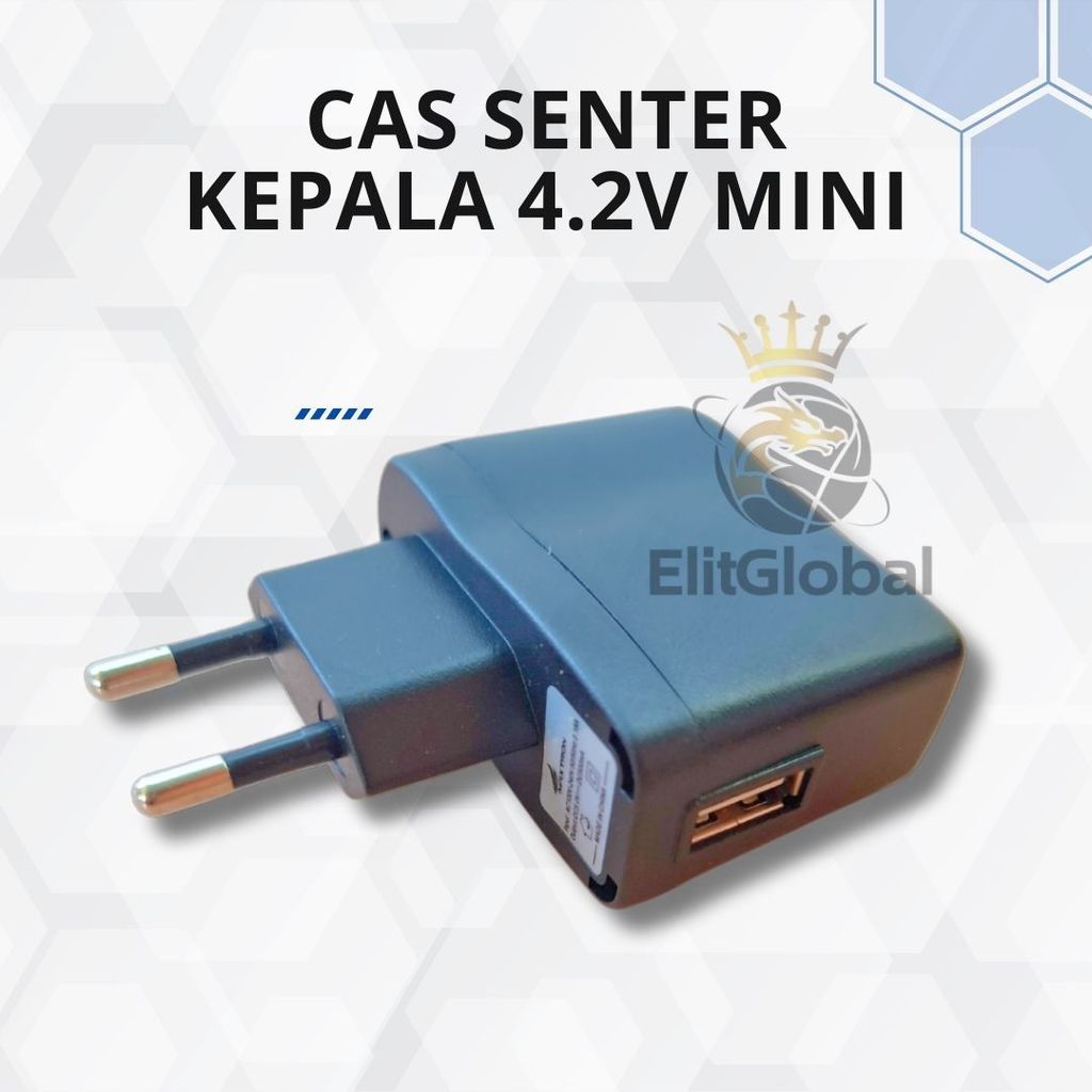 5V 500mA USB Charger Head สีดํา Universal Input 110V 240V DC Output 5V 500mA