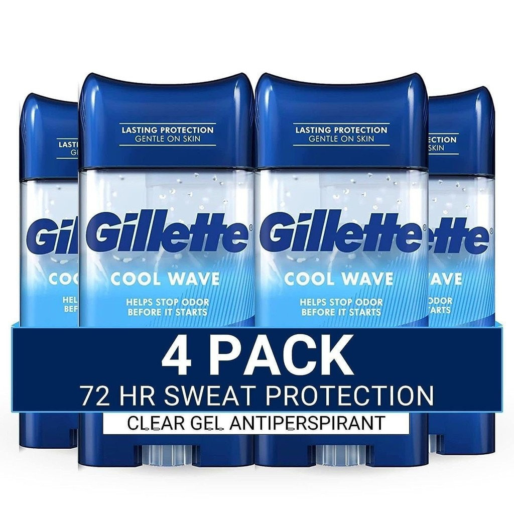 ผู้ชาย Gillette Deodorant Antiperspirant 72 ชั่วโมง Antiperspirant Deodorant สดชื่นยาวนาน Tecnol