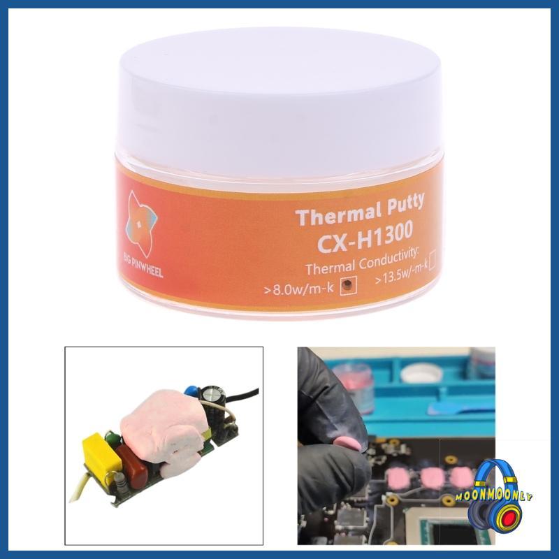 MOON 20g 50g 70g CX H1300 Thermal Putty Compound ซิลิโคน CPU Heat Sink Cooling