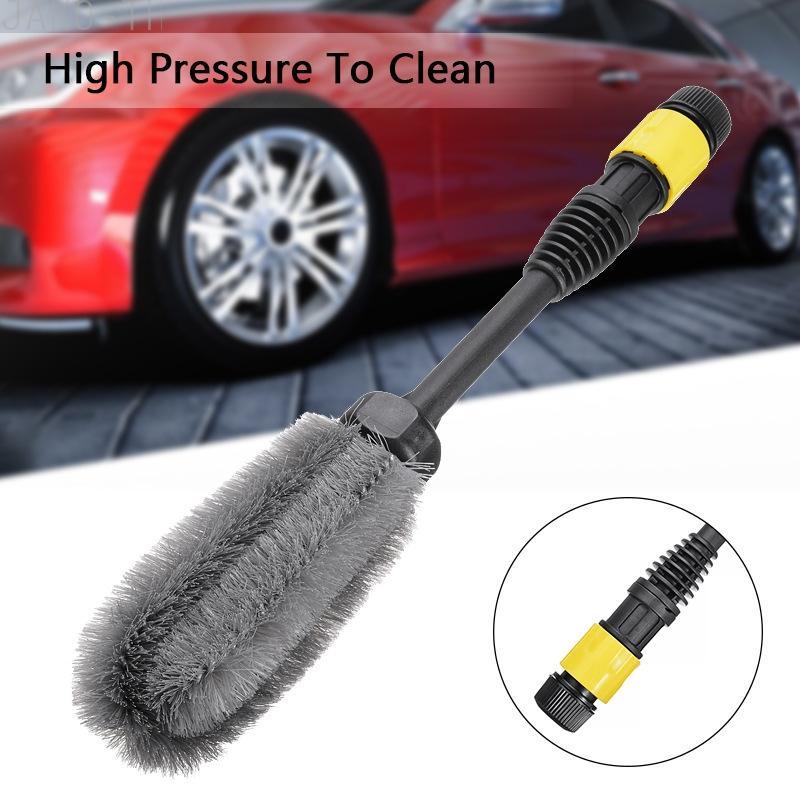 ❀On Sale❀High-pressure car wash brush wheel brush cleaning machine tire cleaning brush❀