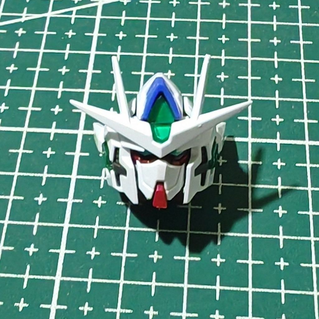 ★กันดั้มโมเดลของเล่นชุดอุปกรณ์เสริมที่กําหนดเองมาใหม่★00Q Weapon Accessories สําเร็จรูปแกะสลักหัว 1: