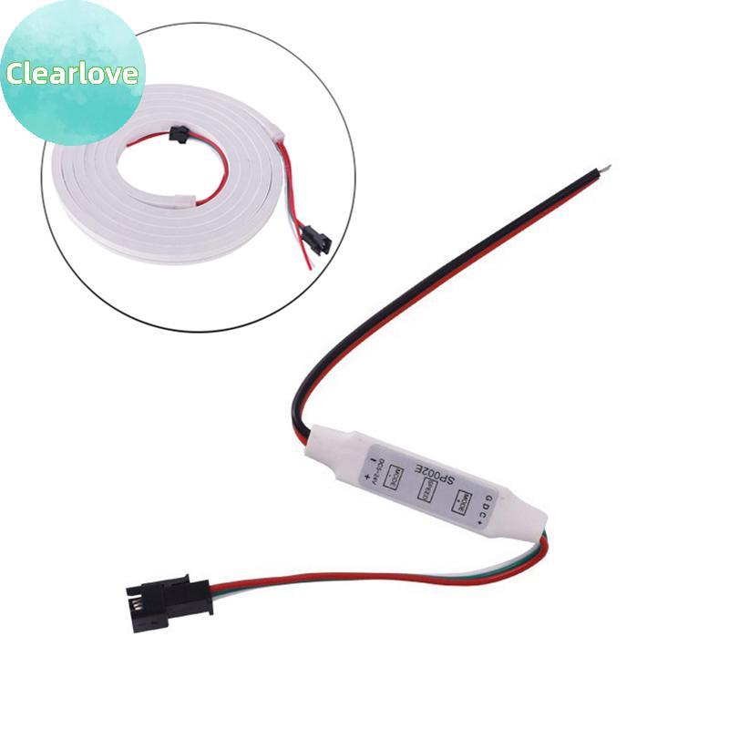 Clearlove WS2812B WS2811 Controller สําหรับพิกเซล LED Strip Light USB 3 คีย์ WS2812 ไฟ LED Strip SP6