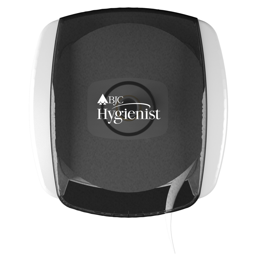 BJC HYGIENIST กล่องใส่กระดาษชำระม้วน Jumbo Roll Bug รุ่น BH01910 สีเทา-ขาว ขนาด 29x13x30.4 ซม.