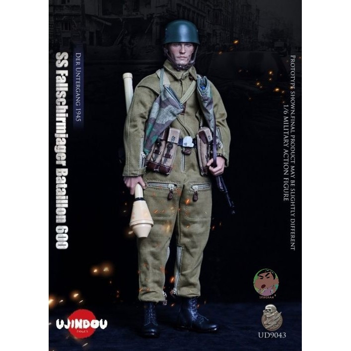 ( ⭕ PRE-ORDER)UJINDOU UD9043 SS Fallschirmjager Battalion 600 1/6 Scale Action Figure