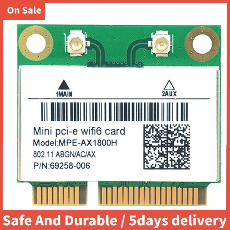 RTL8852BE WIFI6 การ์ด AX1800M WiFi Bluetooth5.2 2.4GHz/5GHz Dual-Band WIFI การ์ดอะแดปเตอร์ 802.11ax 