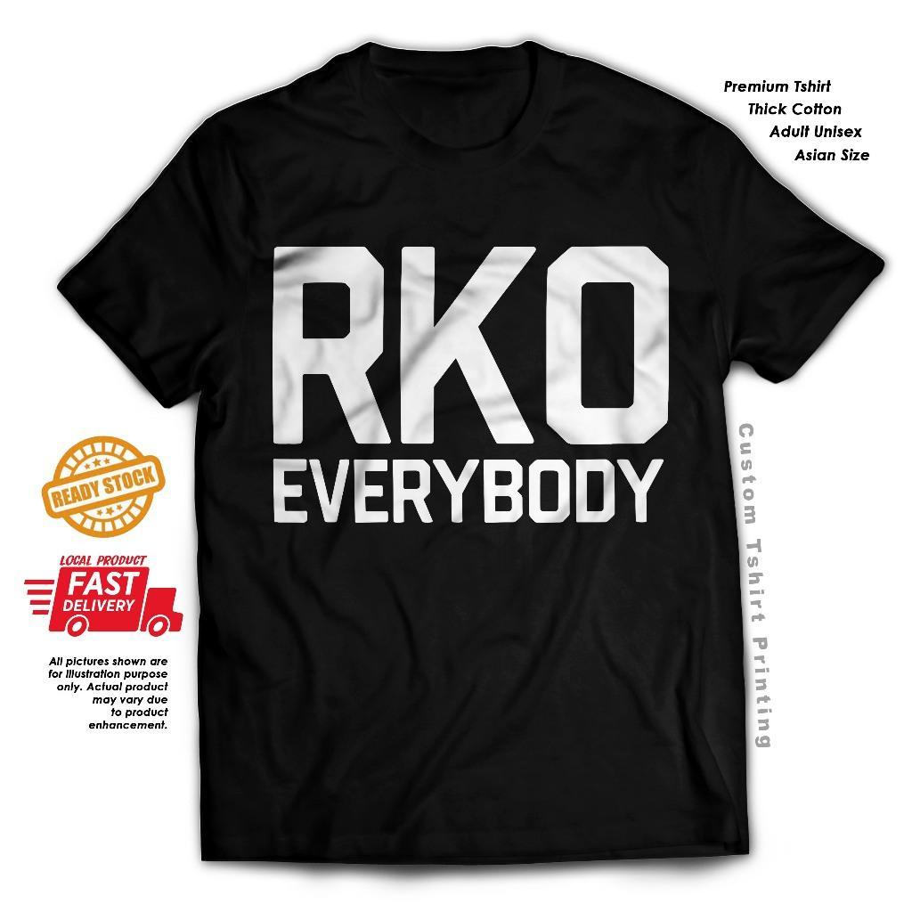 เสื้อยืด Randy Orton RKO Allbody ผ้าคอตตอน สไตล์ WWE มวยปล้ำ ใส่สบาย เท่ๆ ลําลอง