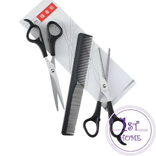 3PCS กรรไกรตัดผม ตัดผมเด็ก ชุดตัดผม ตัดผมตัดผม Salon จัดแต่งทรงผม barber scissors