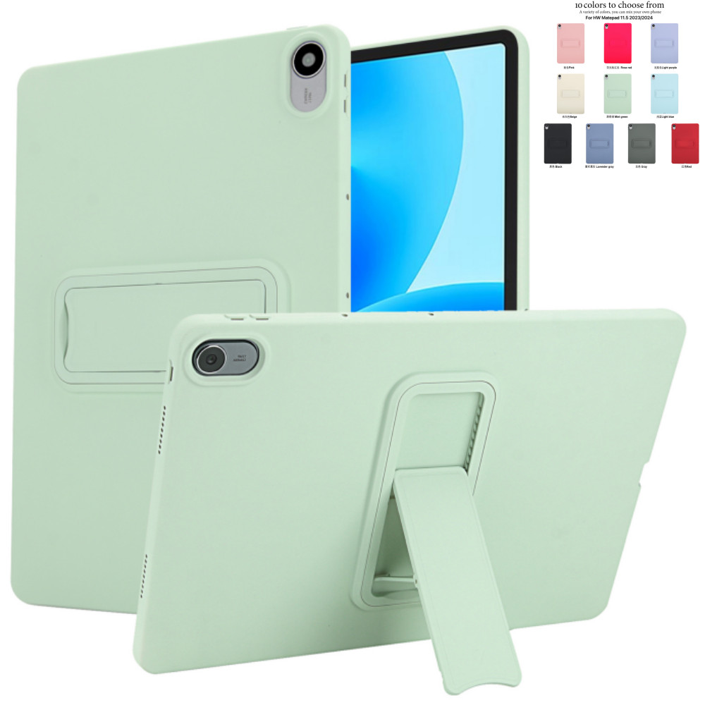 เคสสําหรับ Huawei Matepad 11.5 นิ้ว 2023 BTK-W00 BTK-W09 BTK-AL09 ป้องกันลายนิ้วมือ TPU แท็บเล็ตพร้อ