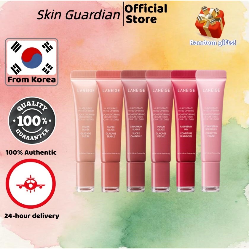 [LANEIGE] GLAZE CRAZE TINTED LIP SERUM 12g/Moisturizing and brightening lip color
