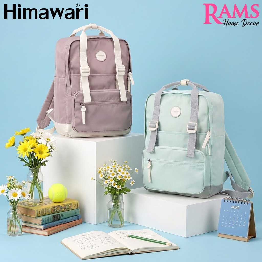 Himawari กระเป๋าเป้ผู้หญิง Urban 16L / Laptop Light Ultralight Student Backpack / กระเป๋าเป้เดินทาง 