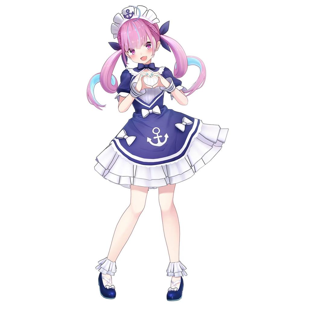 Minato Aqua 3D Acrylic Stand (22cm) HololiveDirect From Japan
