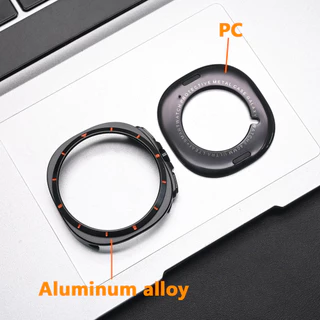 เคสโลหะสําหรับ Samsung Galaxy Watch 9 8 44/40 มม.ฝาครอบอลูมิเนียมสําหรับ Samsung Galaxy Watch 8 อุปกรณ์เสริม Hard Shell