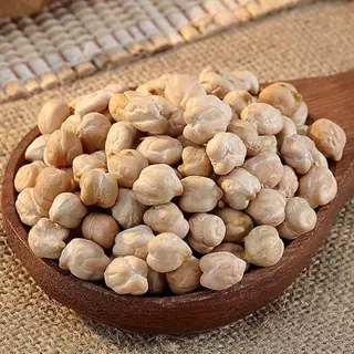 Kabuli Chana ถั่วจานา ถั่วลูกไก่ ถั่วหัวช้าง Chickpea Kabuli Chana 500 กรัม NV