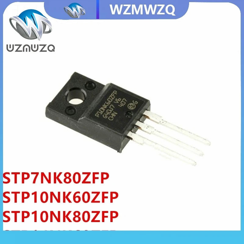 5 ชิ้น STP7NK80ZFP P7NK80ZFP STP10NK60ZFP P10NK60ZFP STP10NK80ZFP P10NK80ZFP STP14NK60ZFP P14NK60ZFP