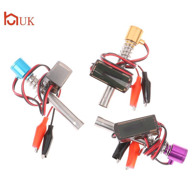 UK เทียนไฟฟ้าปลั๊กเรืองแสง Starter สําหรับ 1:8 1:10 Tru RC รถ TH
