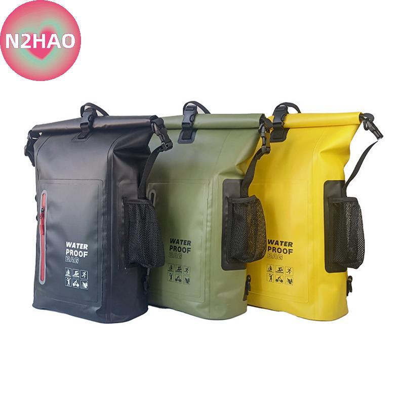 N2HAO กลางแจ้งกันน้ํา Bapa 25L ความจุสูง Drybag กระเป๋าเดินป่า Ba Pa ความจุขนาดใหญ่ Camping กระเป๋าเ