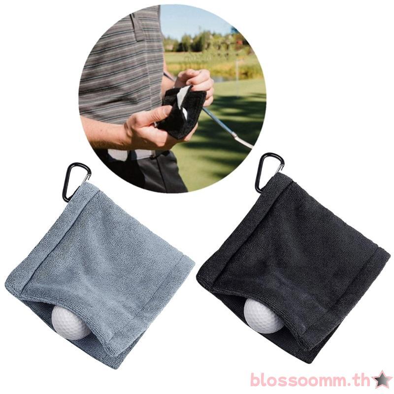 BLOSS Golf Towel Microfiber Golf Towel for w Carabiner Clip Golf Towel for Golf