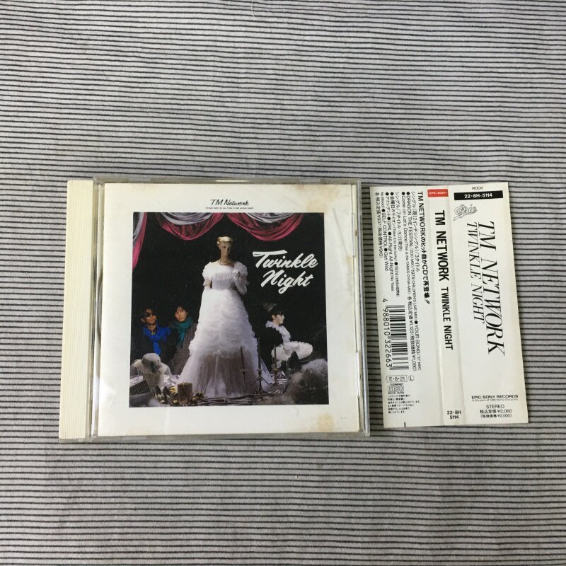 (ฉบับญี่ปุ่น ) TM Network - TWINKLE NIGHT CD 无码 youzi
