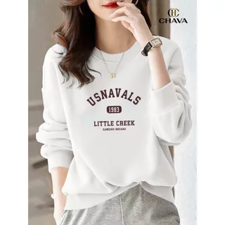 เสื้อสเวตเตอร์คอกลมบาง สไตล์เกาหลี เสื้ออเนกประสงค์สำหรับผู้หญิง