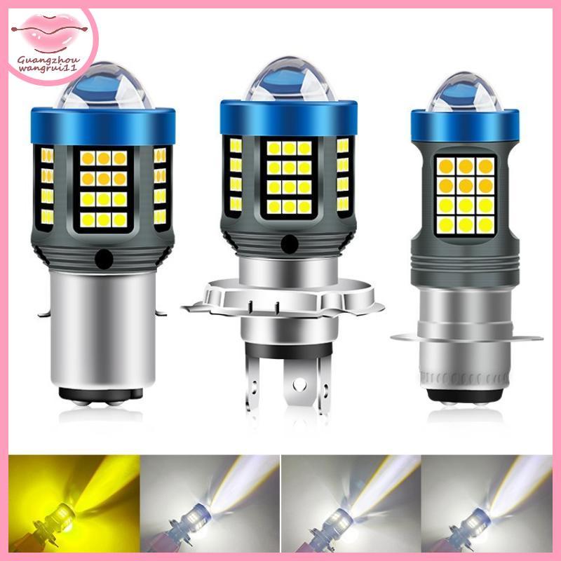 [GZ] 1/2 ชิ้น 120 วัตต์ H4 ไฟ LED สําหรับรถจักรยานยนต์ 360° ไฟขับรถขนาดเล็ก Super Bright H4 H6 T19 P15D ไฟหน้า TH ราคา ถูกที่สุด ดีลบีเคเค แกลเลอรีภาพที่ 3