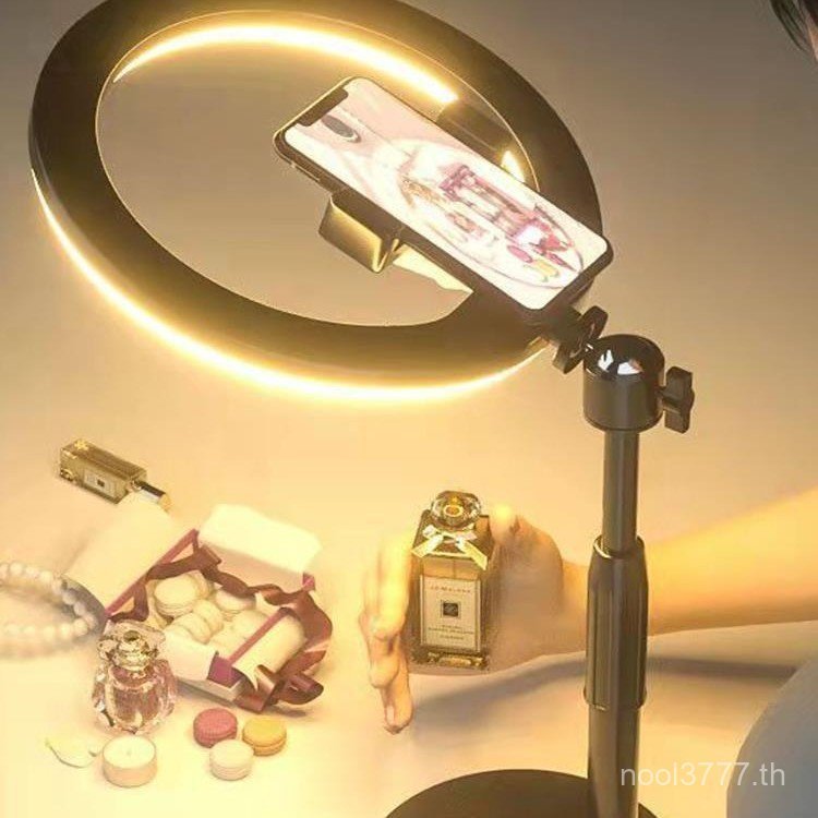 แสงนําแสงสก์ท็อปแสงถ่ายภาพแสงในร่มทุ่มเทแบบพกพาเติมเต็มภาพสดอุปกรณ์ประกอบฉากขนาดเล็ก ค0z0