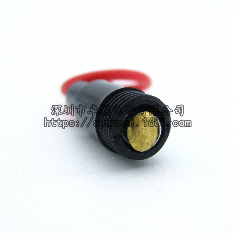 5 * 20 มม.FUSE Holder พร้อมสาย FUSE FUSE Holder FUSE Sleeve พร้อมการเชื่อมต่อสปริงประเภท FUSE ZBW6