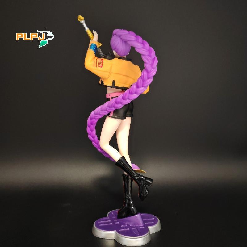 PLPJ 1 ชิ้นการ์ตูนอุปกรณ์ต่อพ่วงเล่นเกมตกแต่งโต๊ะร้อนอะนิเมะ Kpop Demon Hunters รูปของเล่นคอลเลกชันตัวเลขชุดของขวัญใหม่ - รูปที่ 6