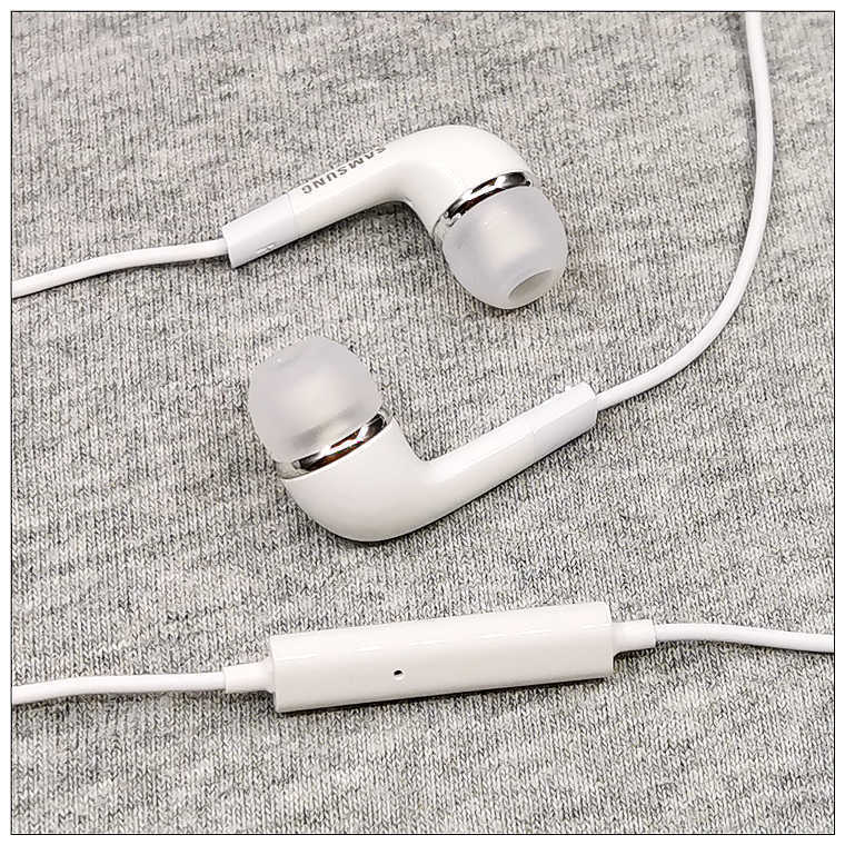 หูฟัง Samsung 3.5mm มีไมค์ในตัว เสียงชัด เบสแน่น ใช้ได้ทันที ไม่ต้องบลูทูธ