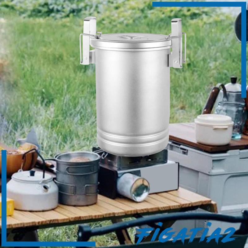 [Fika Tea 2] Portable Camping Cookware Set - BBQ & Survival Cooking Pot