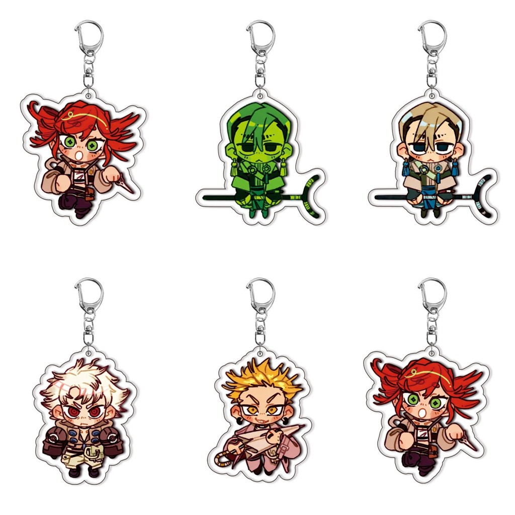 [Interlayer] Waste Yuan War Demon Luther Enji Zanka พวงกุญแจอะคริลิคอนิเมะ