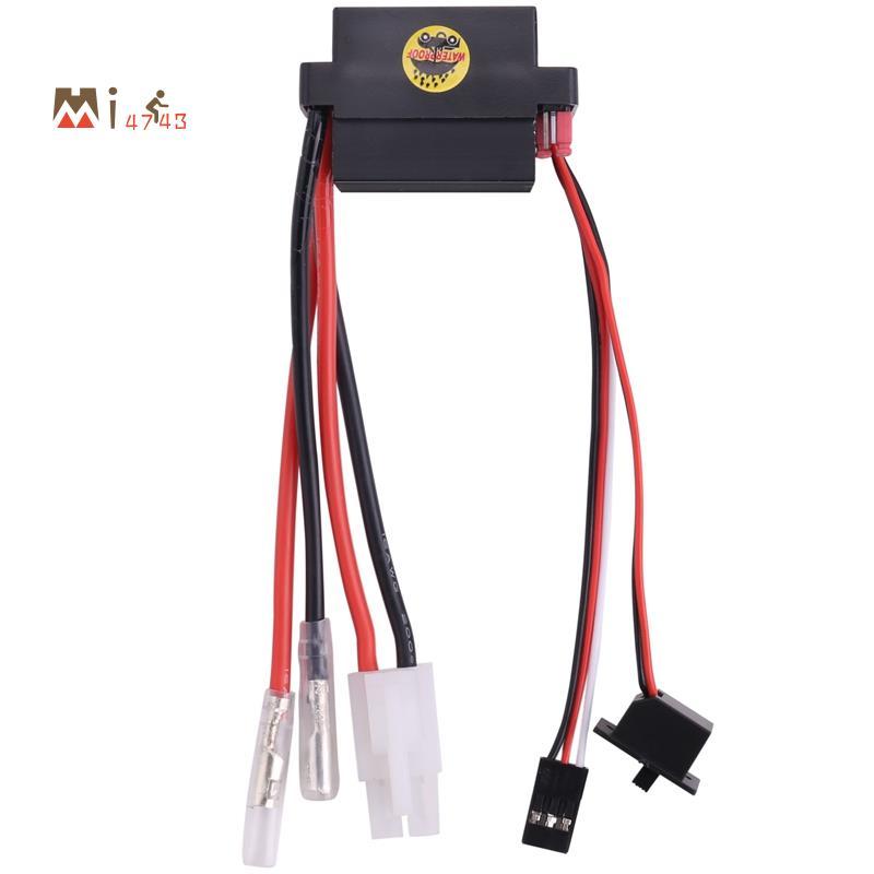 Mi4743Rc ESC 320A 6-12V Brushed ESC Speed Controller พร้อม 2A BEC สําหรับ RC เรือ U6L5