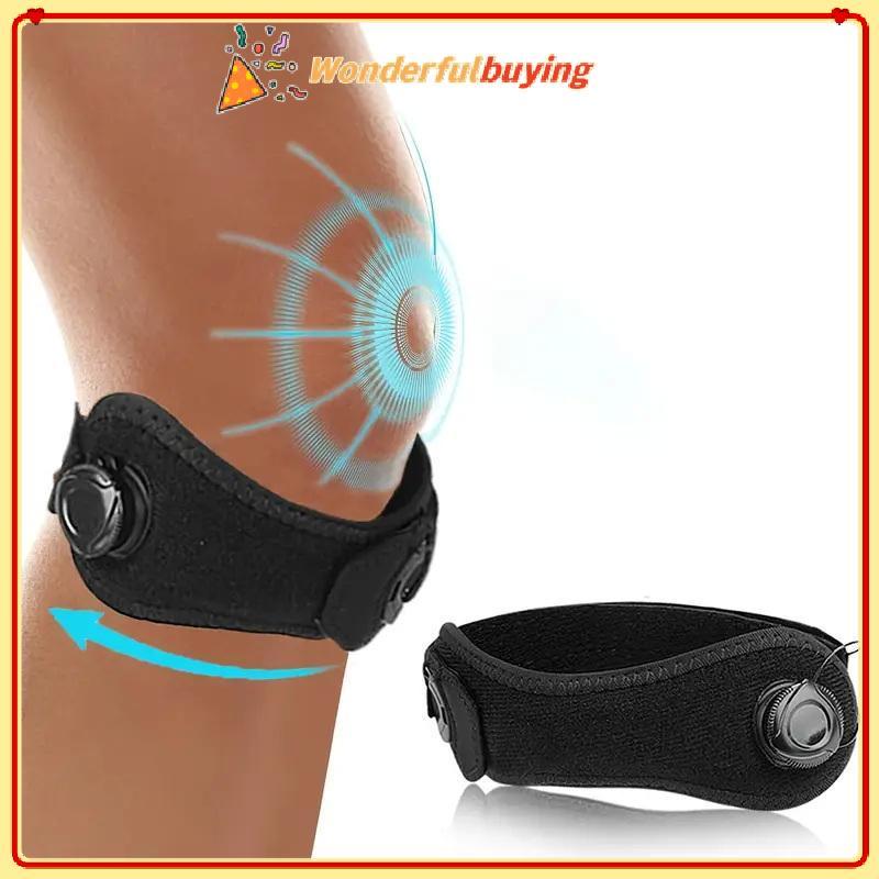 WBTH Patella Tendon เข่าสายรัด,ปรับลูกบิด Patella สนับสนุนรั้ง,Patella Tendon Stabilizer,กีฬา Patell