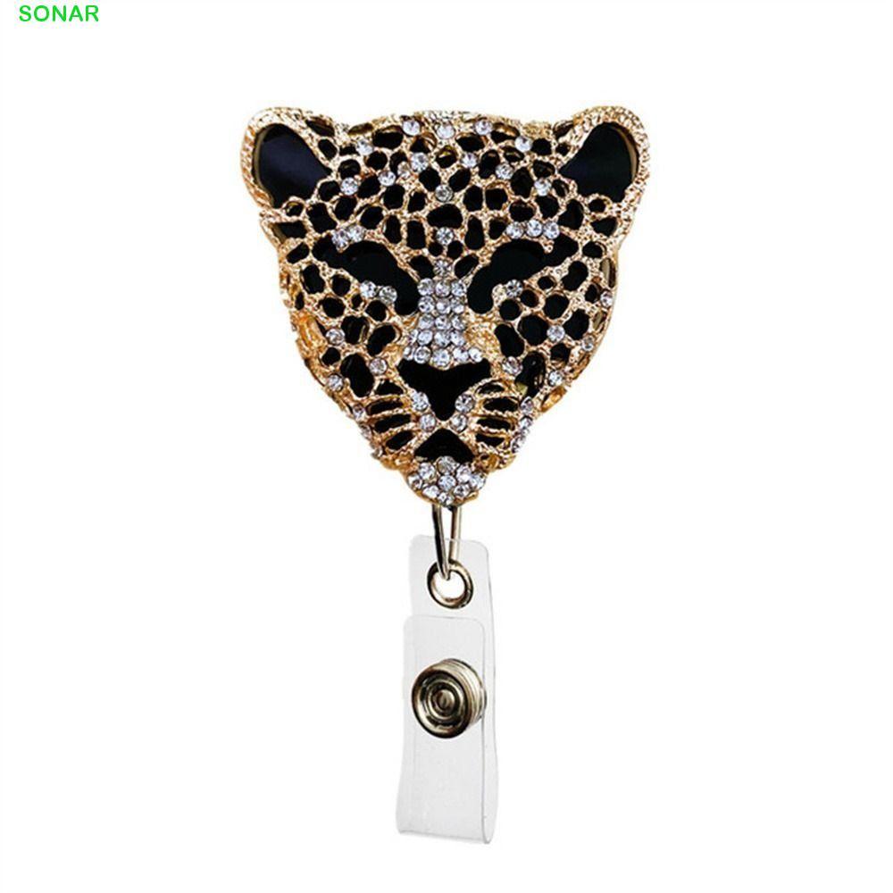 SONAR Name Badge Reel Work Card Name Tag Bee Butterfly Nurse Staff Chest Card Clips
