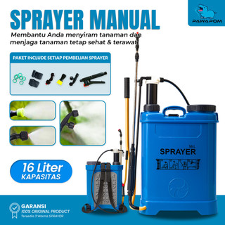 PAWAPOM Sprayer Manual 16L Tekanan Tinggi – Alat Semprot Hama & Pupuk Pertanian | Sprayer Kebun & Sawah