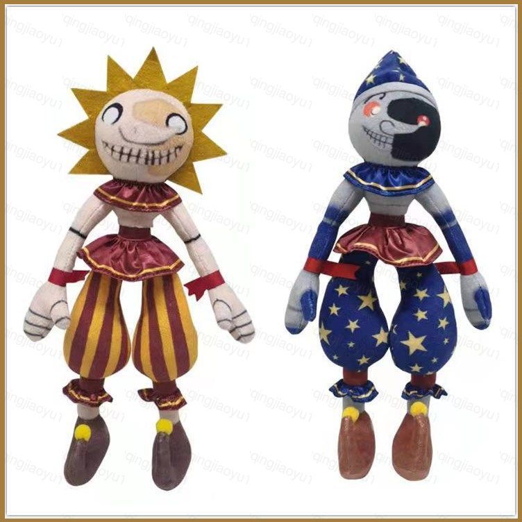 HQ FNAF Sundrop และ Moondrop Boss Joker ของเล่นตุ๊กตาตุ๊กตาของขวัญสําหรับเด็กตกแต่งบ้านโยนหมอนของเล่