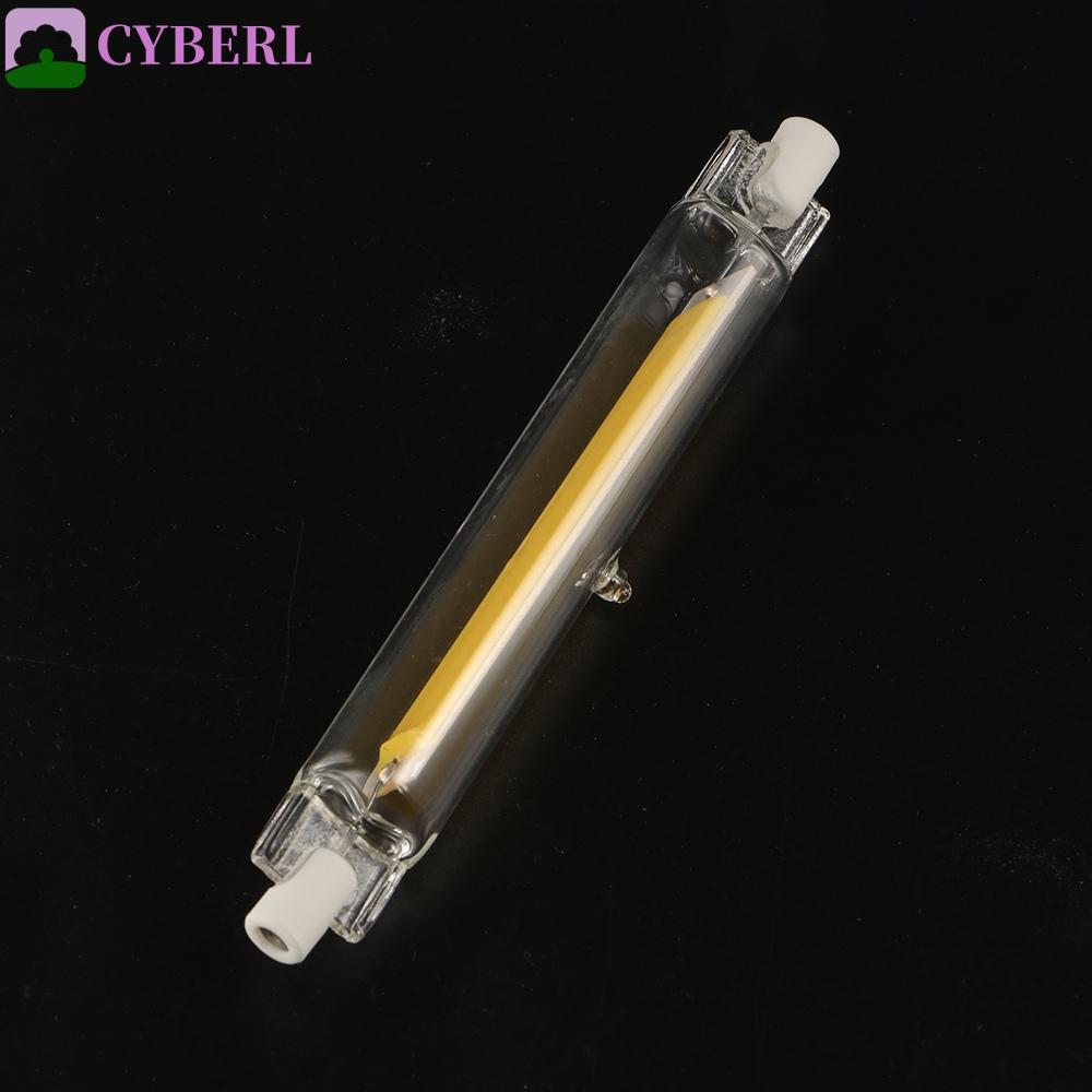 CYBERLINX COB Tube Bulb, 360 Glow 110v/220v R7S Lamp Tube, Small Dimmable Replacement Office