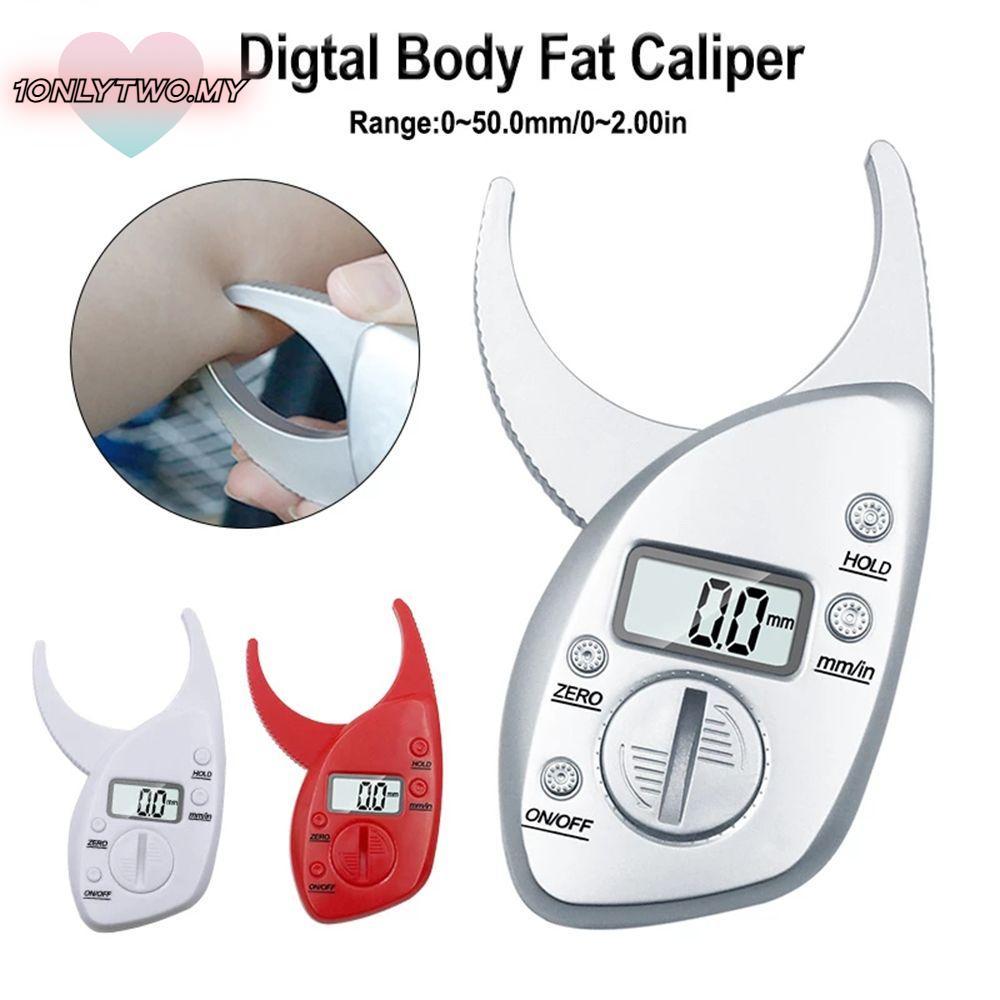 1ONLYTWO Body Fat Caliper Analyzer ความหนา Caliper เครื่องวิเคราะห์พับผิว
