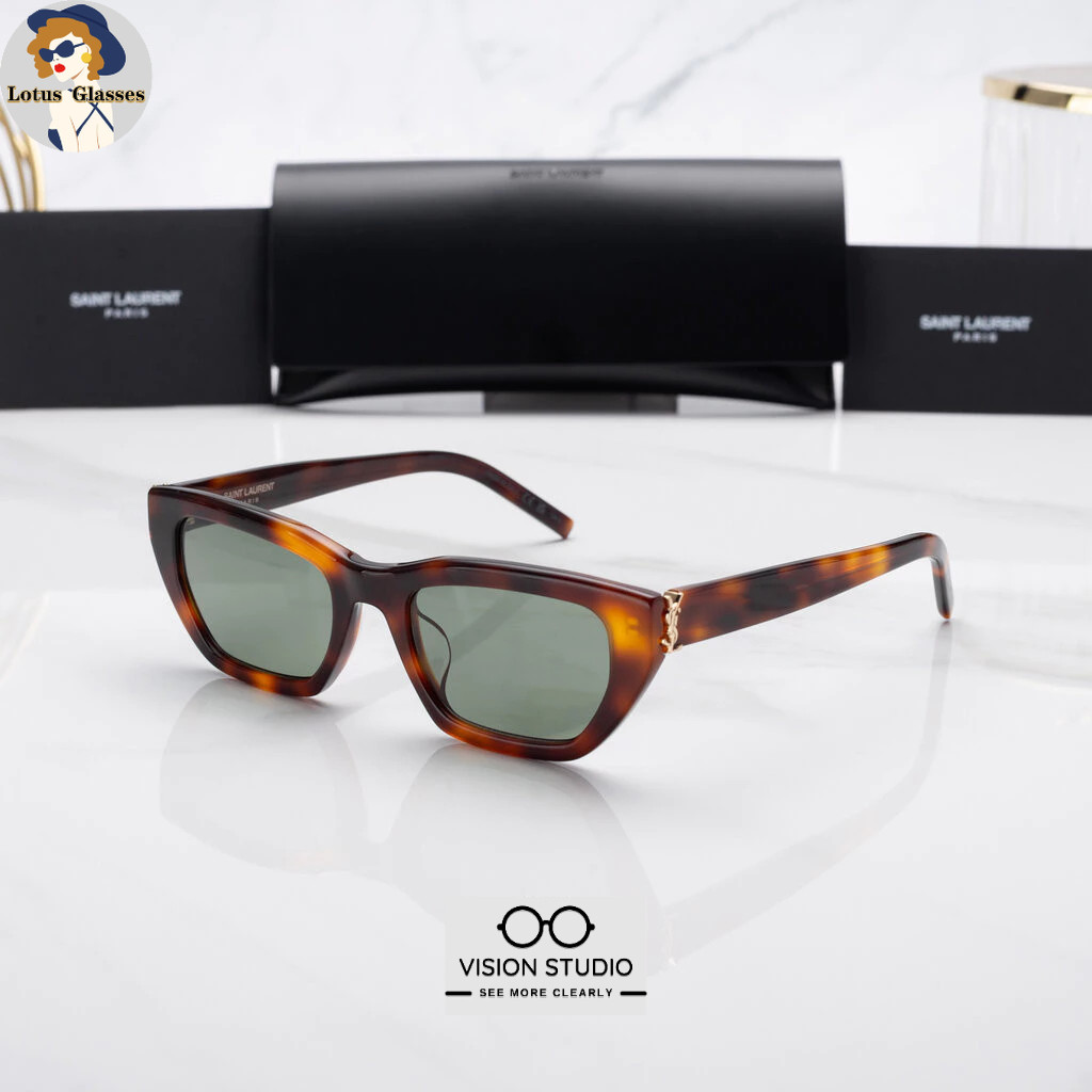 🍀แว่นกันแดด YVES SAINT LAURENT SLM127F 003