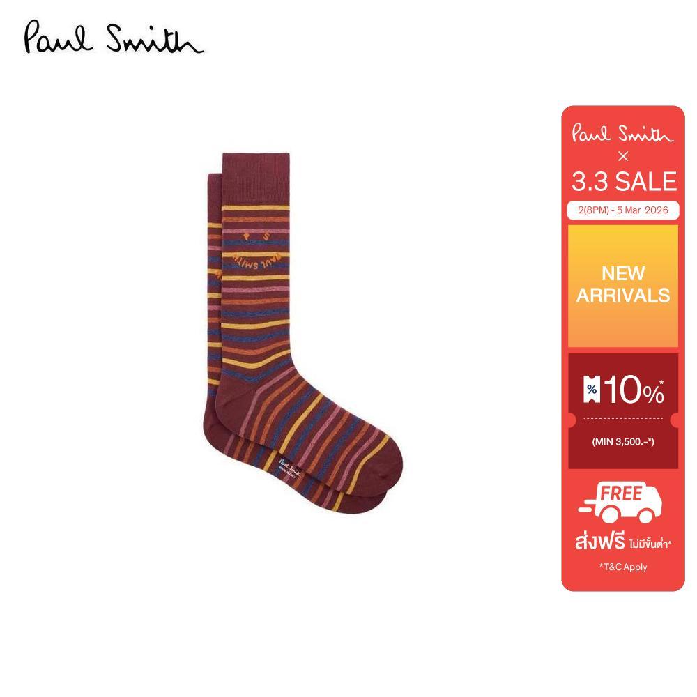 Paul Smith ถุงเท้าผู้ชาย รุ่น M1A-800MO-T690-59 สี Purple