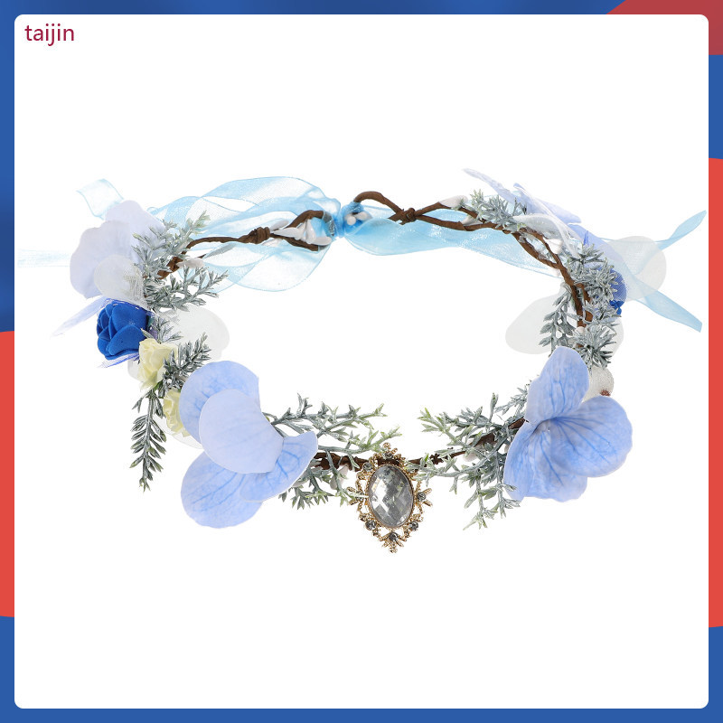 ที่คาดผมเจ้าสาวงานแต่งงาน Headpiece Headwear 18.00X18.00X3.50 ซม. Sky- taijin