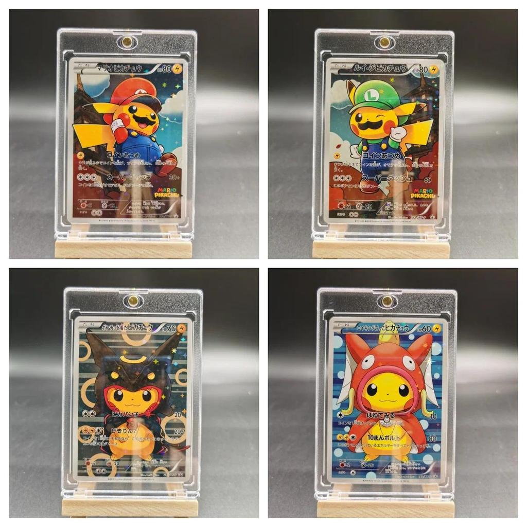 Pokemon Ptcg Diy Eevee Umbreon ชุด Series การ์ดแฟลช Charizard Reshiram Self Made คลาสสิกอะนิเมะคอลเลกชันการ์ดอิฐการ์ด