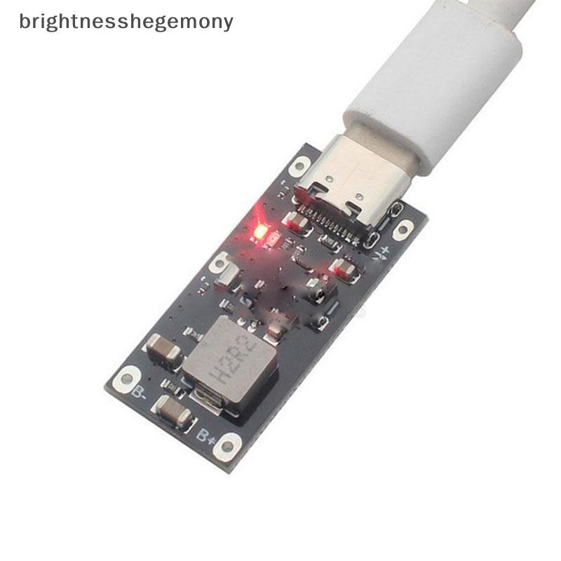 BGTH Type-C USB 5V 3A 3.7V 18650 แบตเตอรี่ลิเธียม Li-ion แบตเตอรี่ชาร์จโมดูล Vary