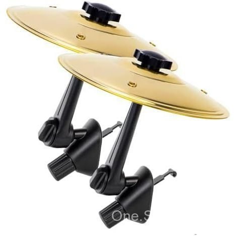 2-Pack Car Cymbal Air Vent, Mini Car Drum Cymbal สําหรับชุดรถ,สัญลักษณ์รถกลอง Crash Cymbal สําหรับเพ