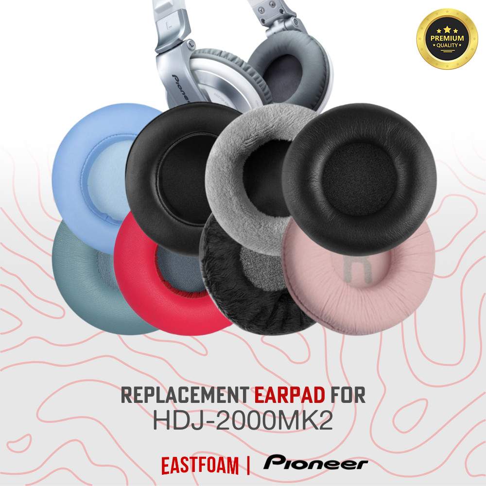 Earpad Ear Cushion Earcup Ear Pad Pioneer HDJ-2000MK2 HDJ 2000MK2 แผ่นโฟม