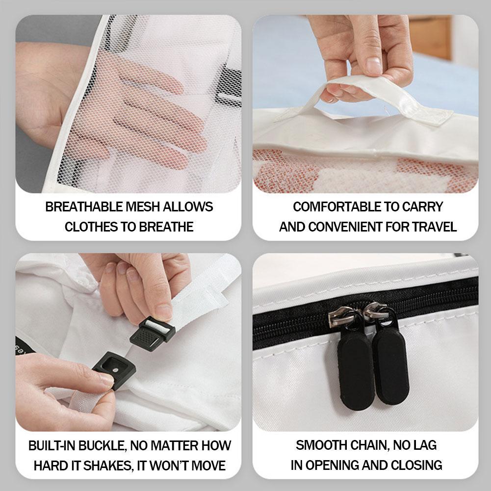 Travel Organizer Storage Bag กระเป๋าเดินทางเสื้อผ้า Sorting Bag S2q2