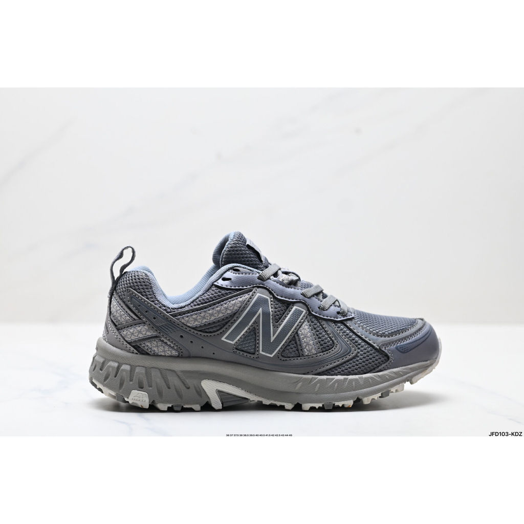 ขายร้อน New Balance NB 410 V5 รองเท้าวิ่งดูดซับแรงกระแทกที่สะดวกสบายสีเทา MT410SM5