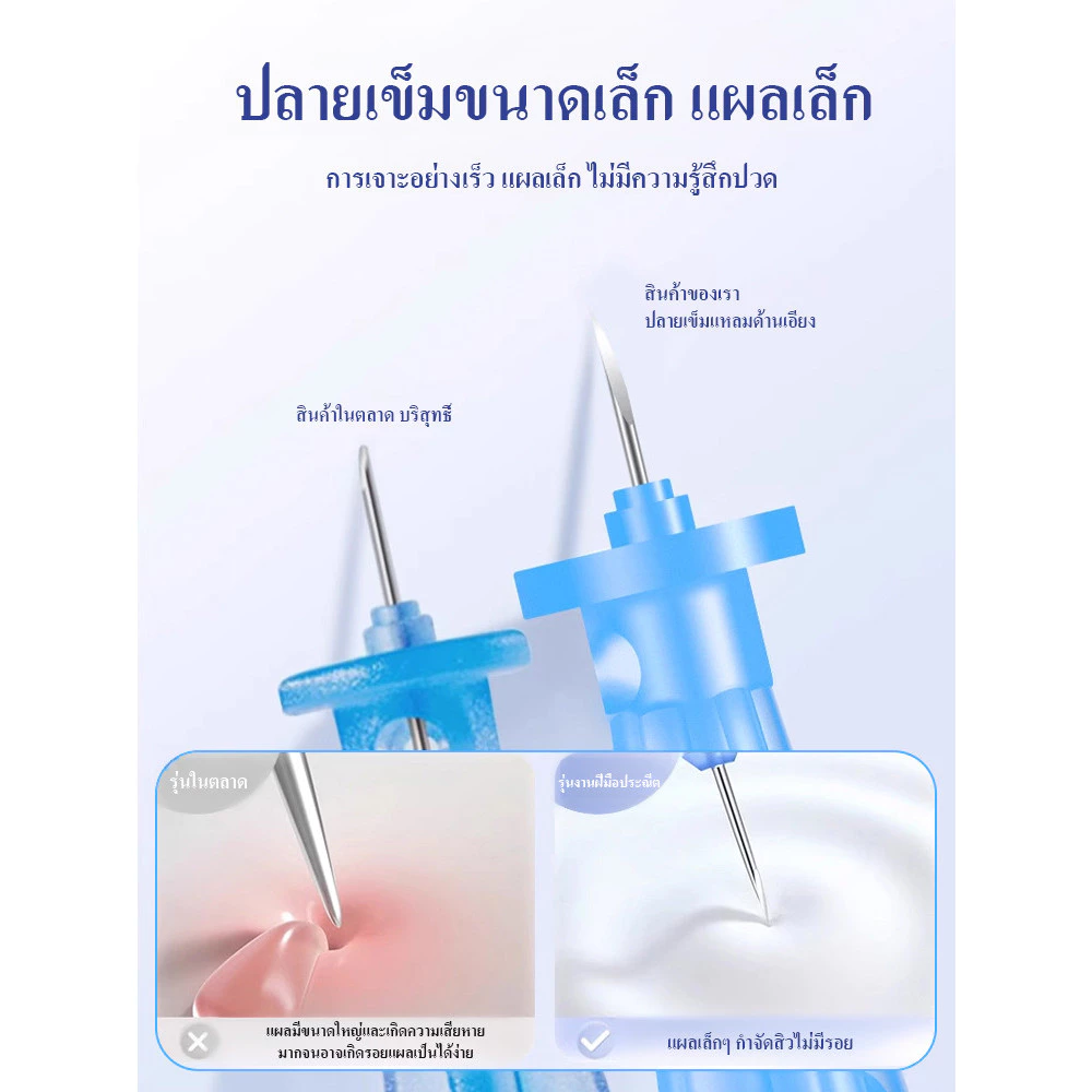 แฮ็กการ์ดสิว เครื่องมือสกัดสิวหัวดำปลอดเชื้อแบบใช้ครั้งเดียว thumbnail 4
