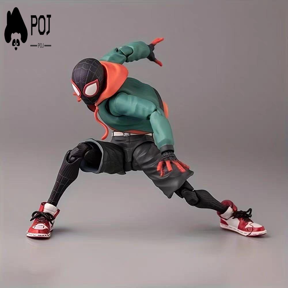 Marvel Spider-Man Miles Morales PVC Action Figure - SHFiguarts ของเล่นสําหรับเด็กผู้ชาย