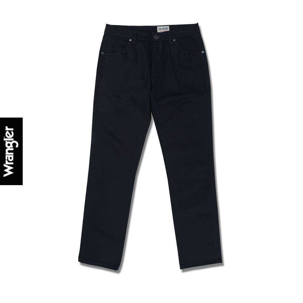 WRANGLER กางเกงยีนส์เอวกลางทรงตรง GREENSBORO รุ่น WR WR15Q121 แรงเลอร์ เสื้อผ้าผู้ชาย กางเกงผู้ชาย ก